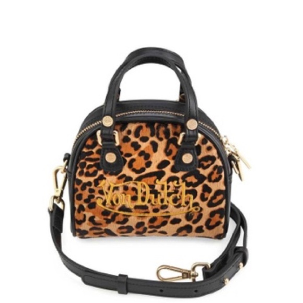Von Dutch Leopard Micro Mini